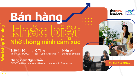 [Workshop Training] - Bán hàng khách biệt nhờ Thông minh cảm xúc