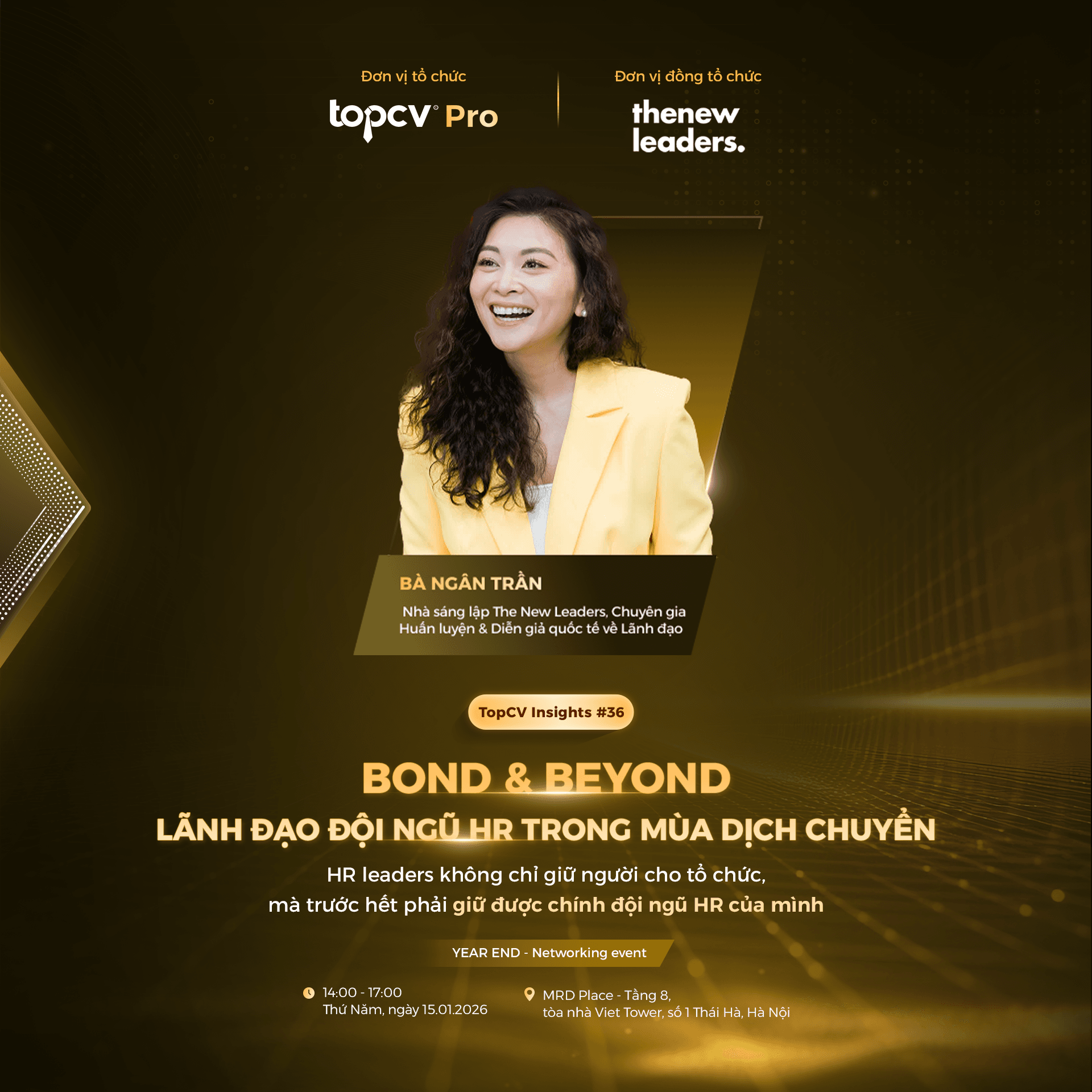 Nhà sáng lập The New Leaders, Chuyên gia Huấn luyện & Diễn giả quốc tế về Lãnh đạo