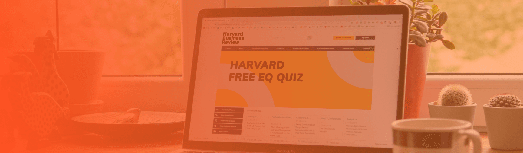 Free Emotional Intelligence Quiz
from Harvard Business Review
