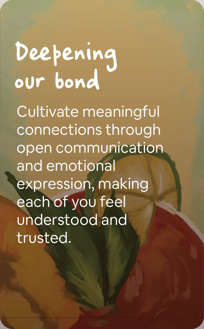 Questions are built on research about EQ and ways to enhance intimacy in relationships.