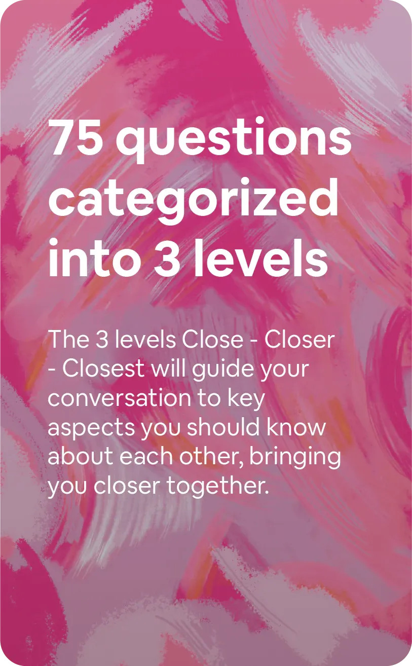 Questions help us move from understanding to true connection